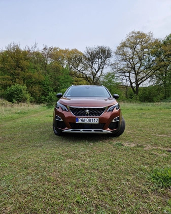 Peugeot 3008 cena 93500 przebieg: 32000, rok produkcji 2019 z Wągrowiec małe 37